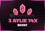 ⭐️ Discord 3 Aylık 14x Boost | ANINDA 