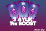 ⭐️ Discord 3 Aylık 14x Boost | GARANTİ