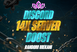 ⭐ DİSCORD 3 AYLIK 14X/BOOST 