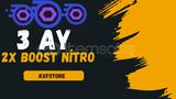 Discord 3 Aylık 2x Boost Nitro