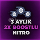 Discord 3 Aylık 2x Boostlu Nitro Promo