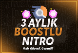 Discord 3 Aylık Nitro + 2 Boost / Garantili