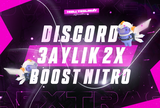 ❤️DİSCORD 3 AYLIK NİTRO 2X BOOST❤️