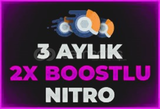 Discord | 3 Aylık Nitro 2x Boost |