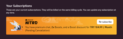 DİSCORD 3 AYLIK NİTRO 2X BOOST HESAP