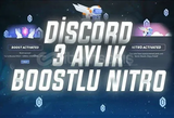 DİSCORD 3 AYLIK NİTRO