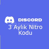 Discord 3 Aylık Nitro Üyelik (Kişisel) 