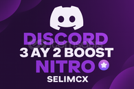 Discord 3 Aylık Promosyon Kodu