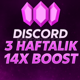 ⭐ Discord 3 Haftalık 14x Boost | Hızlı Teslim ⭐