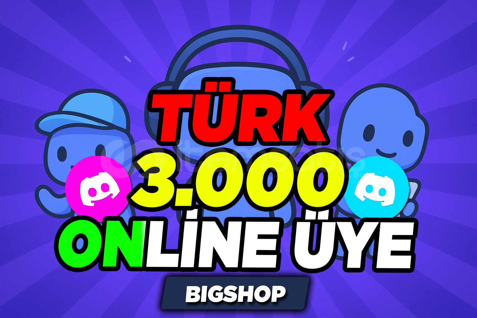 Discord ⭐3000⭐Online Türk Üye Discord ⭐3000⭐Online Türk Üye