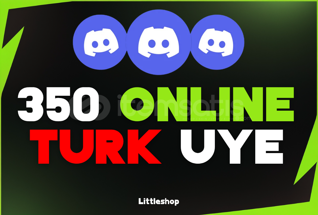 ⚡Discord 350 Türk Online Üye ⚡Discord 350 Türk Online Üye