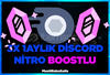 ⭐Discord (3x)1 Aylık Nitro+Boost⭐