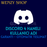 Discord 4 Haneli Garantili Kullanıcı İsimleri