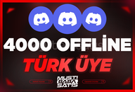 ⭐ Discord 4000 Türk Offline Üye