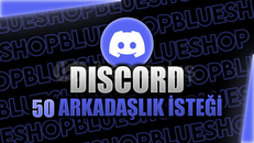 DİSCORD +50 ADET ARKADAŞLIK İSTEĞİ
