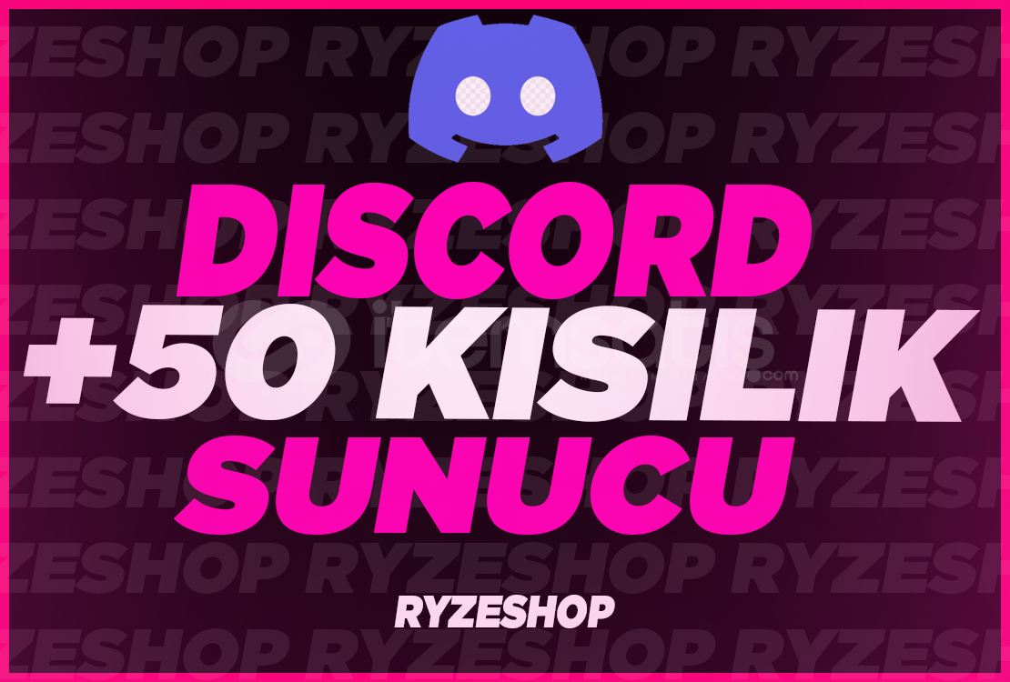⭐DİSCORD 50+ KİŞİLİK SUNUCU ( GERÇEK ÜYE )  ⭐DİSCORD 50+ KİŞİLİK SUNUCU ( GERÇEK ÜYE )