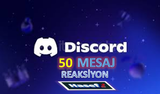 DİSCORD 50 MESAJ REAKSİYON EMOJİ