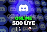 (TAM OTO) Discord 500 7/24 Aktif Resimli Üye