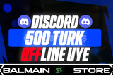 ⭐ Discord 500 {KARIŞIK} 7/24 Offline Üye 