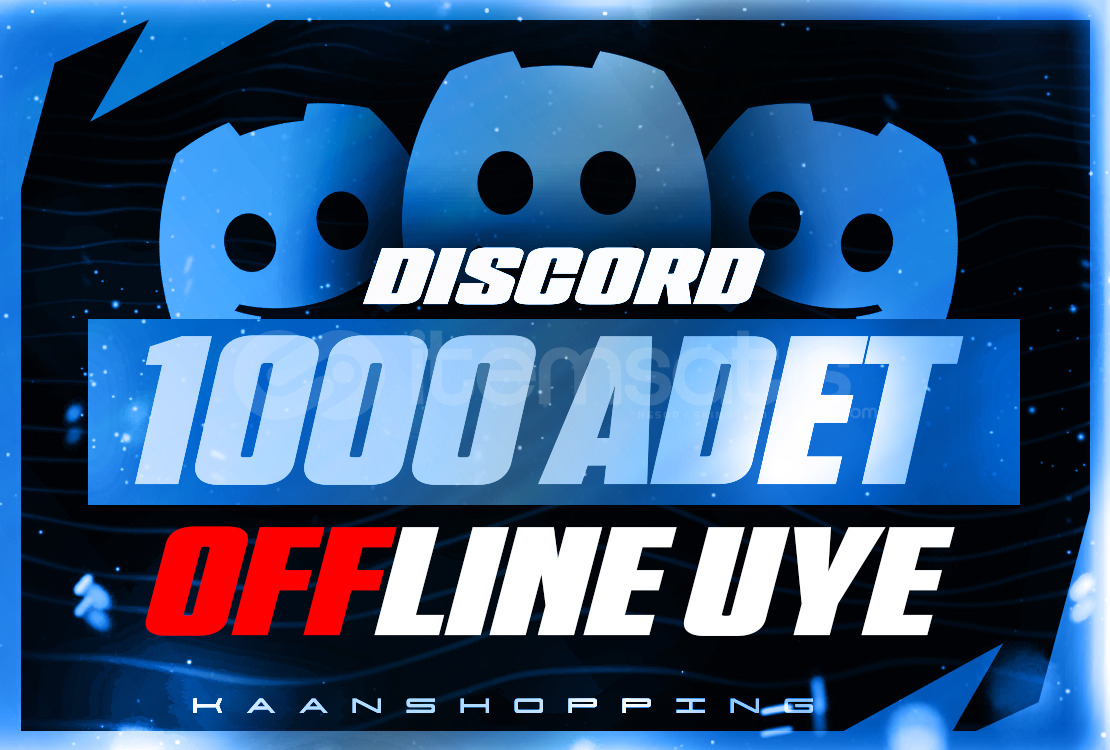 ⭐Discord 500 Adet Offline Üye ⭐Discord 500 Adet Offline Üye