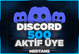 Discord 500 Aktif Üye RESİMLİ
