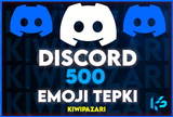 ⭐️ DİSCORD 500 EMOJİ TEPKİ (OTO TESLİM)