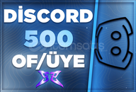 Discord ⭐500⭐Offline Türk Üye