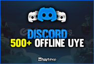 DİSCORD 500 OFFLİNE ÜYE