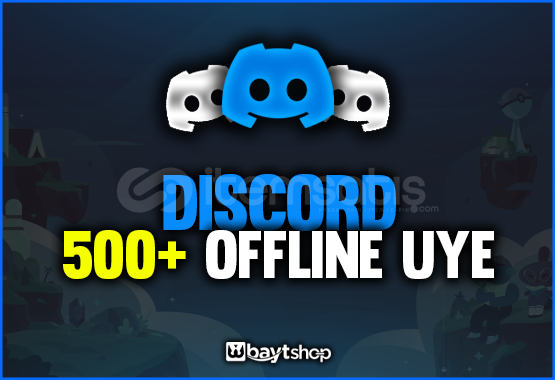 DİSCORD 500 OFFLİNE ÜYE DİSCORD 500 OFFLİNE ÜYE