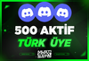 (Türk) Discord 500 Online Üye