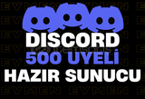 ⭐ Discord 500 Üyeli Hazır Sunucu ⭐