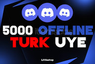 ⚡Discord 5000 Türk Offline Üye
