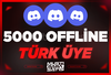 ⭐ Discord 5000 Türk Offline Üye