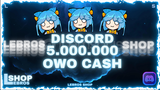 ⭐Discord 5.000.000 OwO Cash [Anında Teslimat]4