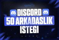  ⭐Discord 50X Arkadaşlık İsteği⭐