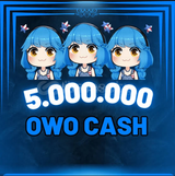 ⭐Discord 5Milyon OwO cash ⭐
