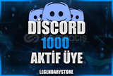 [ GARANTİLİ ] DİSCORD 7/24 AKTİF 1000 ÜYE