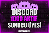 ⭐ DİSCORD 7/24 AKTİF 1000 ÜYE | RESİMLİ