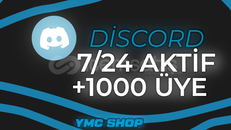 ⭐[UVİP+] DC 7/24 AKTİF +1000 ÜYE + GARANTİLİ ⭐
