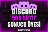 ⭐ DİSCORD 7/24 AKTİF 500 ÜYE | RESİMLİ