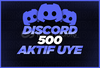 (ANLIK) DİSCORD 7/24 AKTİF 500 ÜYE | RESİMLİ