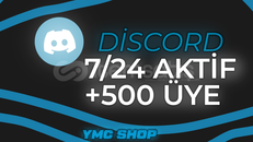 ⭐[UVİP+] DC 7/24 AKTİF +500 ÜYE + ÜST GARANTİ ⭐