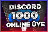 1K Discord | 7/24 Aktif Global Sunucu Üyesi | 