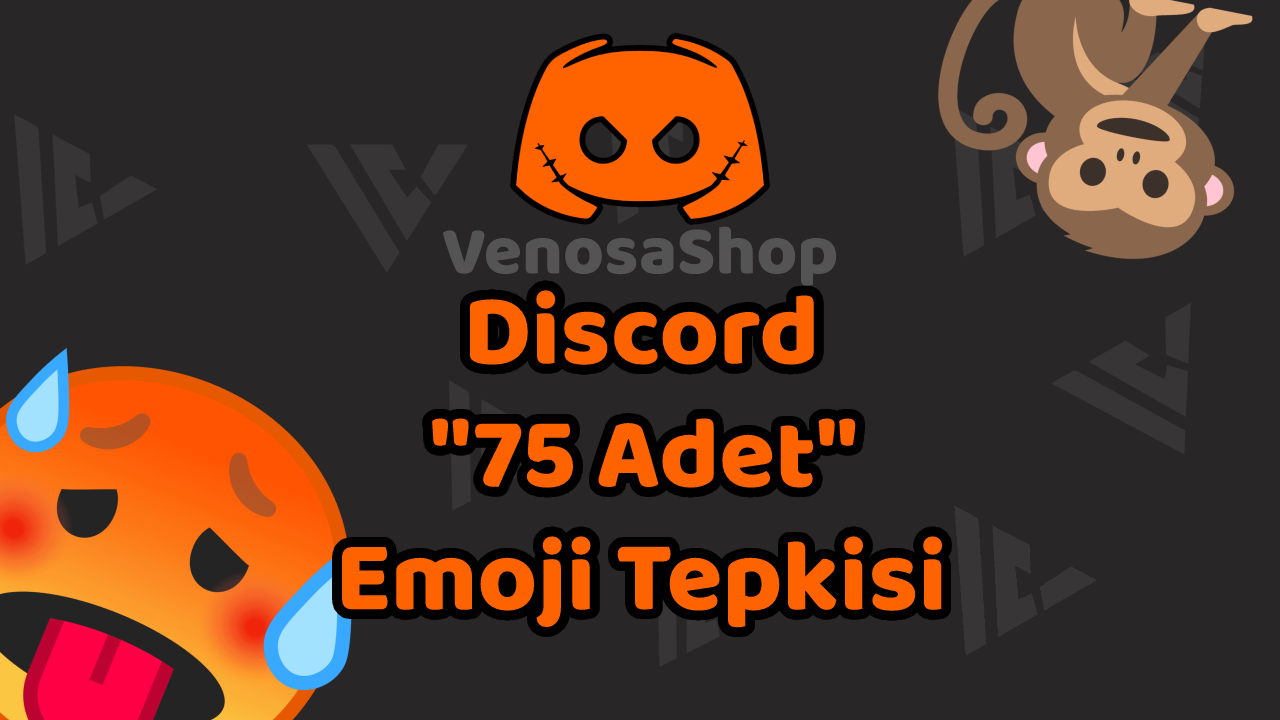 Discord 75 Emoji Tepki