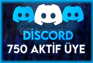 ⭐️DİSCORD 750 7/24 AKTİF ÜYE (OTO TESLİM)