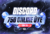 ⚡ | Discord 750 Adet %100 Türk Online Üye