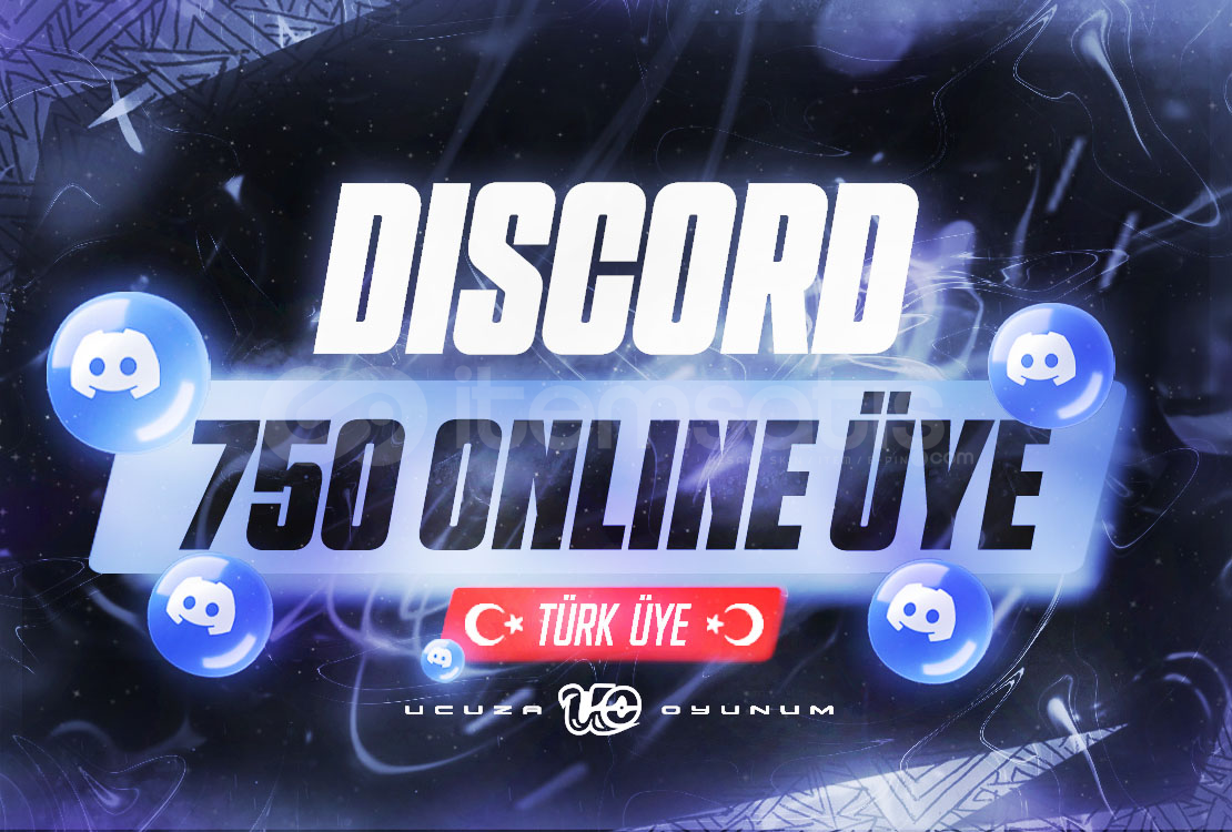 ⚡ | Discord 750 Adet %100 Türk Online Üye ⚡ | Discord 750 Adet %100 Türk Online Üye