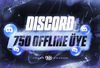 ⚡ | Discord 750 Adet Garantili Offline Üye