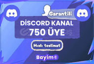 DISCORD 750 KANAL ÜYE / GARANTİLİ
