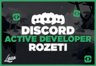 ⭐ Discord Active Developer Rozeti | Kalıcı 
